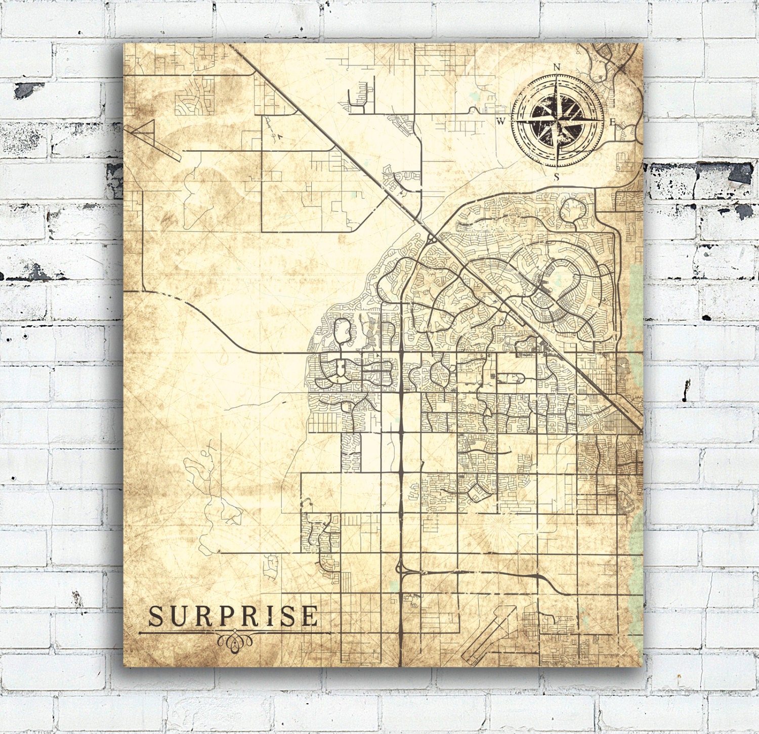 Surprise Arizona Map
