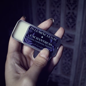 Solid botanical essential oils natural plant based perfume
