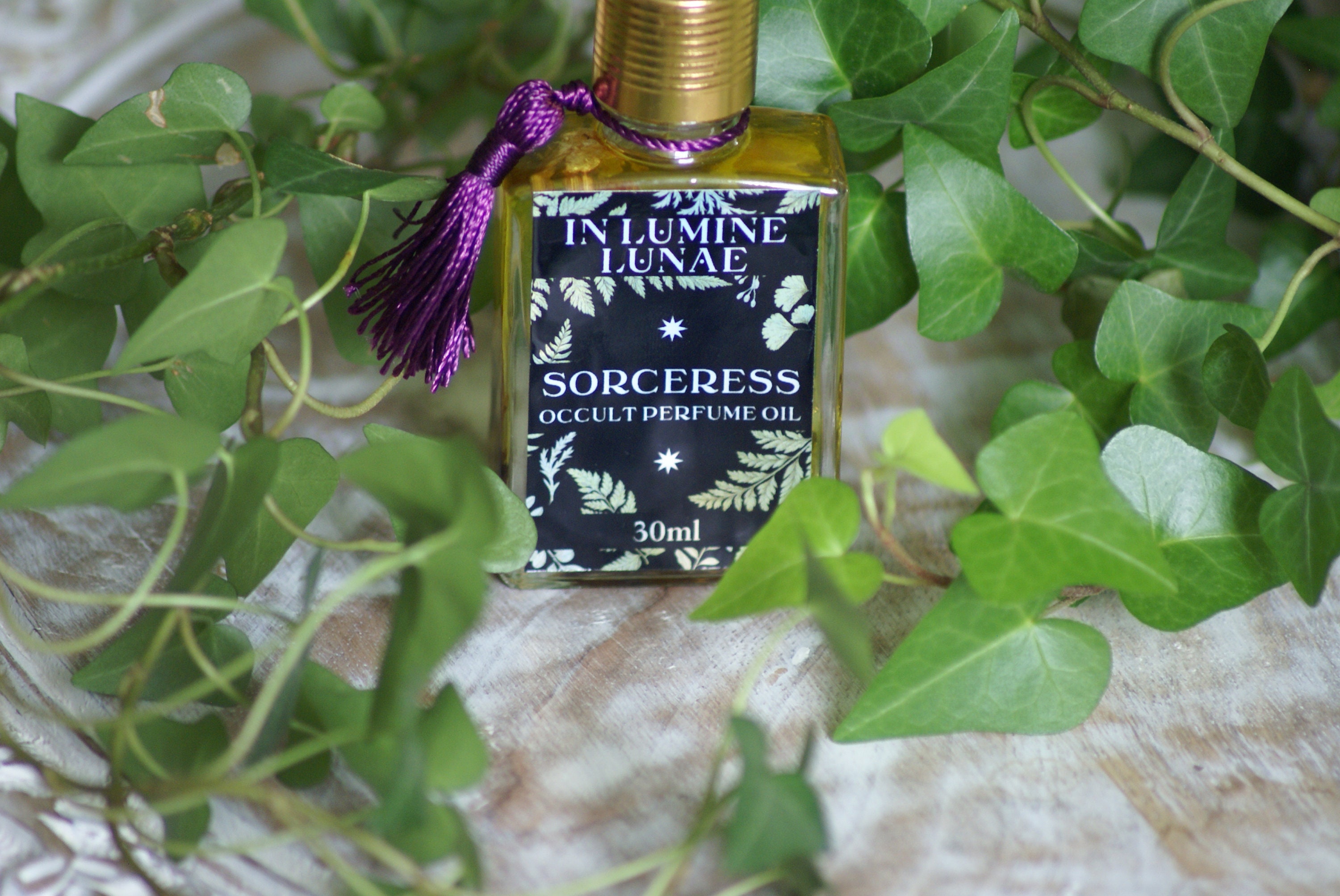 Sorceress Occult Botanical Perfume Oil Etsy