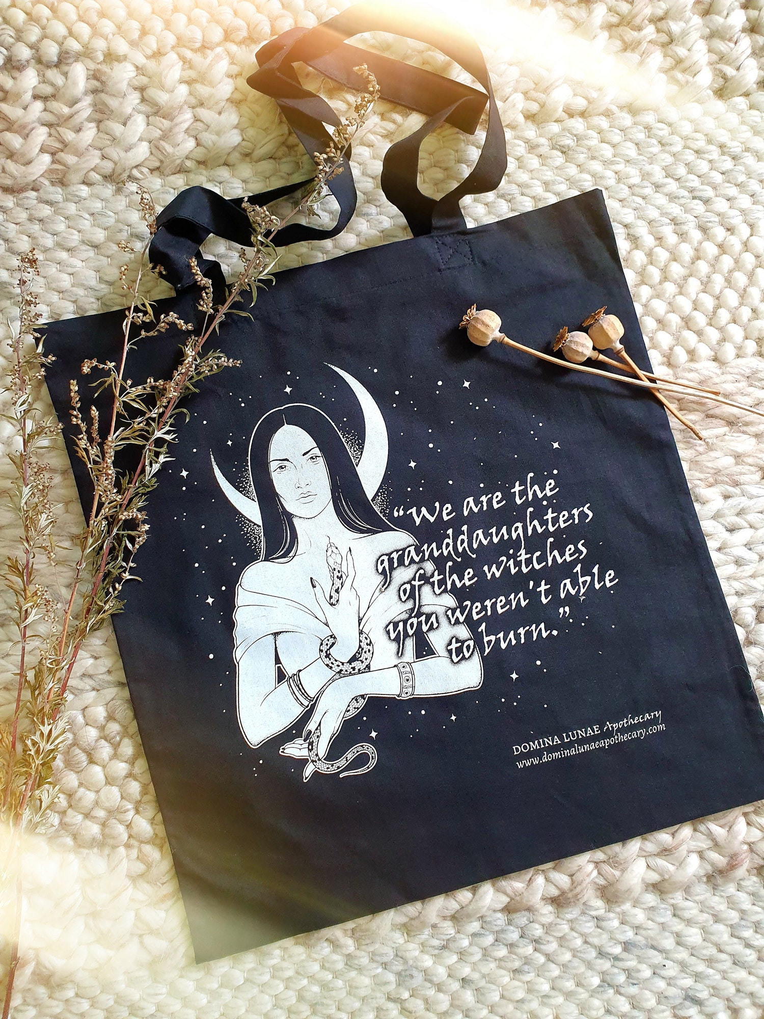 Witch Tote Bag - Etsy