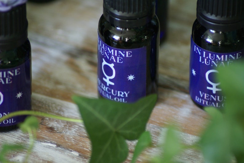 Planetary Ritual Oils Planetary Ritual Spell Anointing Oil - Etsy