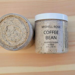 Coffee Bean Whipped Sugar Scrub
