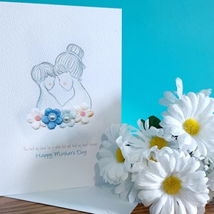 Tarjeta personalizada de cumpleaños o feliz día de la madre, cumpleaños de mamá, tarjeta para mamá, tarjeta para mamá, tarjeta para el día de la madre en el Reino Unido,