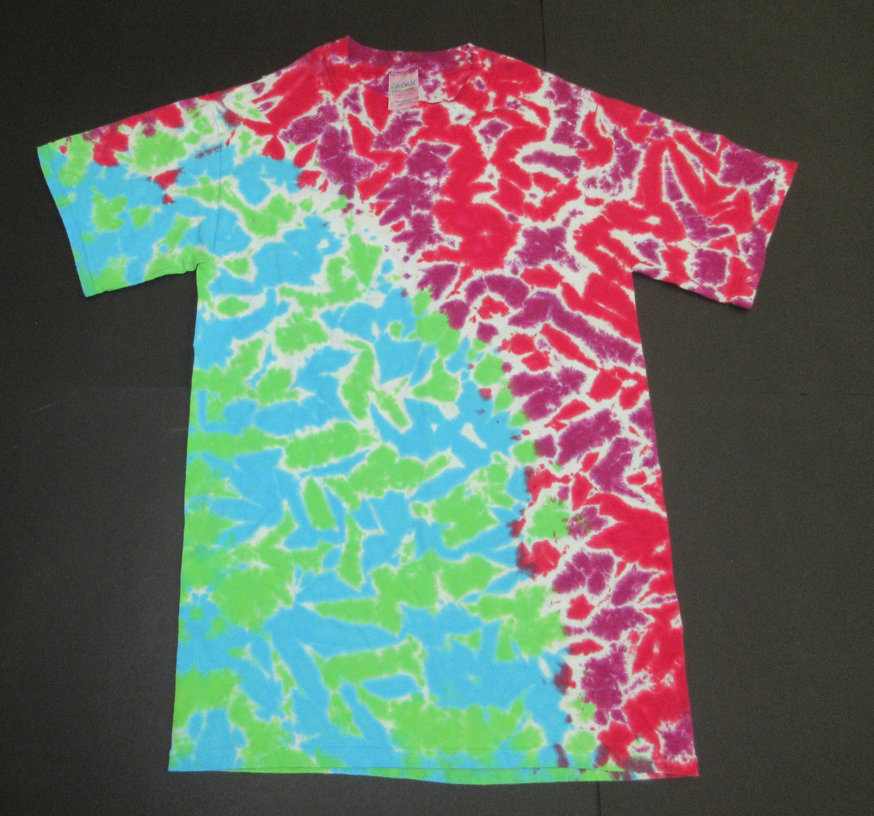 4colored Marble Tie Dye Shirt Etsy