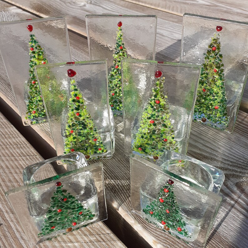 Christmas Tree Candle Holders 3 Sizes Etsy UK