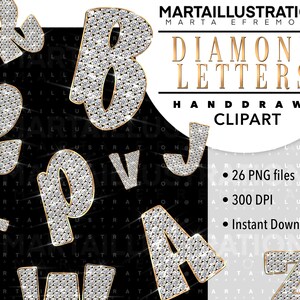 Glam DIAMOND LETTERS, Diamond Alphabet, Diy Logo, Diy Letters, Glam ...