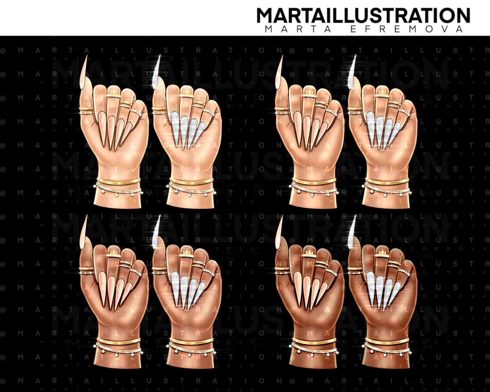 NAIL CLIPART Nail PNG Nail Polish Clipart Nail Hand - Etsy