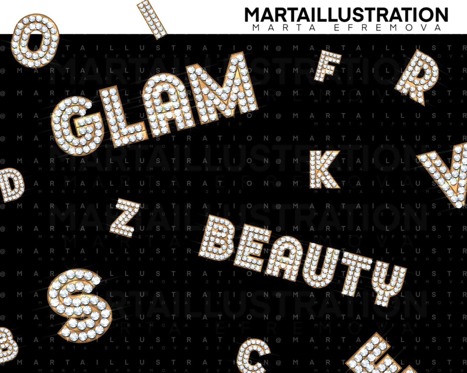 DIAMOND LETTERS Diamond Alphabet Diamond Text Diy Logo Diy - Etsy