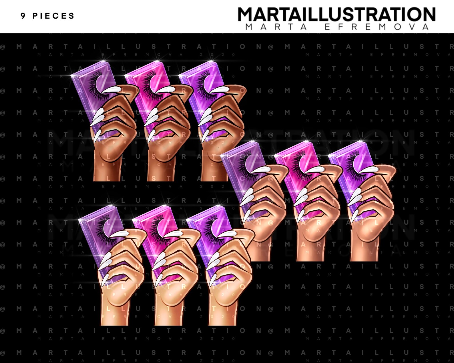 LASH CLIPART Lash Tool Clipart Hand Clipart Lash Tool Png - Etsy