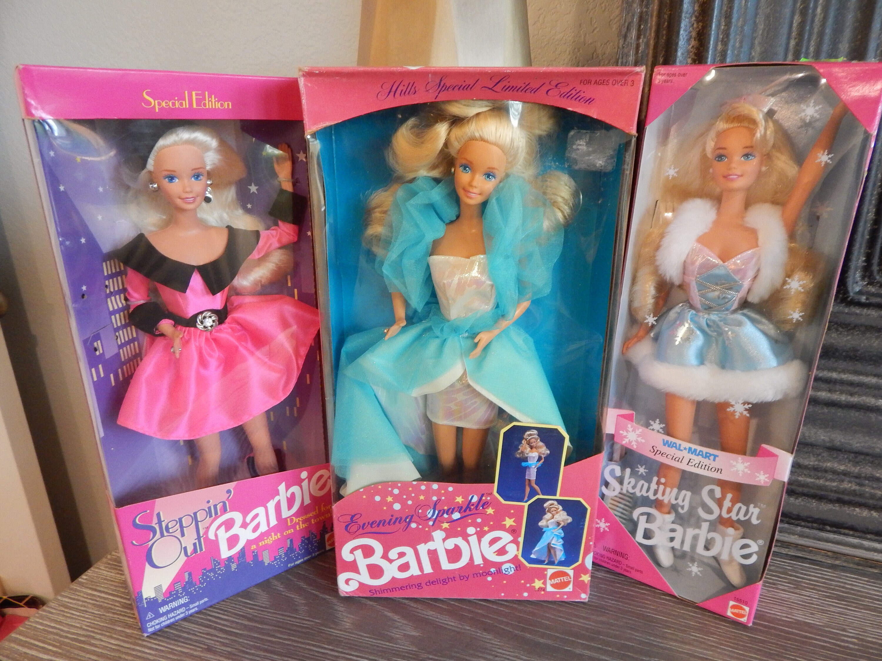 Fun Set of Collectible Barbies Group of Three Evening Etsy