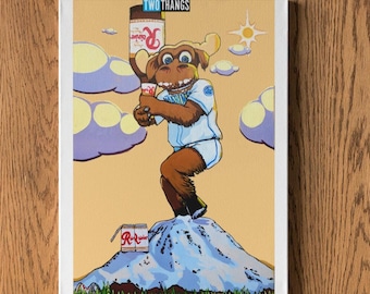 Rainier Beer & Seattle Mariners Art Print – Pacific Northwest Wall Art (11x17)