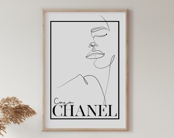 Chanel Printable Art Etsy