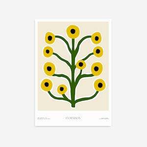 Botanical Art Print, PRINTABLE Wall Art, Original Art, Flower Market Print, Floral Art, PRINTABLE Wall Art, Contemporary Decor