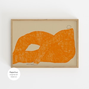 Sin IA / Pósters hechos a mano / Decoración de dopamina (Descarga digital)