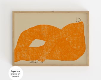 No Ai | Handmade Posters | Dopamine Decor (Digital Download)