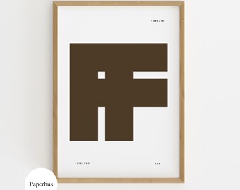 Human Made | Espresso Poster | Geometric Print (Digital Download)