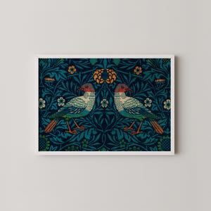 Antique Wall Art | Vintage Bird Artwork Printable Wall Art | Wildlife Nature Decor | Prints2paper