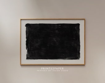 Black Abstract Art Print, Black and White Abstract Art, Printable Art, Gallery Wall Art, Minimal Prints, Modern wall art, printable poster