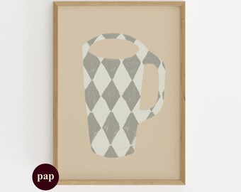 No Ai | Handmade Posters | Coffee Mug Print  (Digital Download)