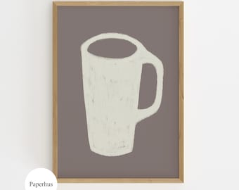 No Ai | Handmade Posters | Coffee Mug Print  (Digital Download)