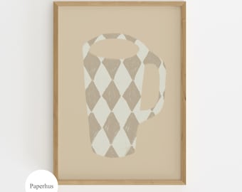 No Ai | Handmade Posters | Coffee Mug Print  (Digital Download)