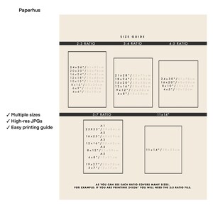 Neutral Abstract Gallery Wall Art Set, Minimalist Prints (Digital Download) image 7