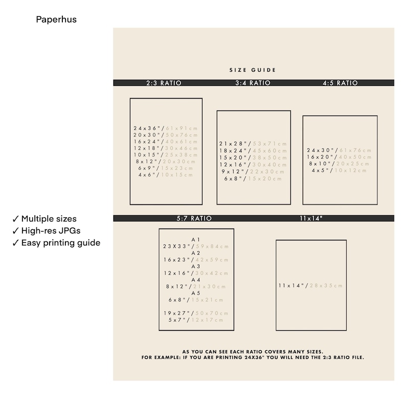 Neutral Abstract Gallery Wall Art Set, Minimalist Prints (Digital Download) image 7