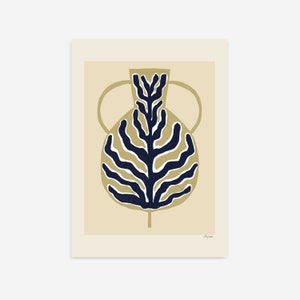 Botanical Art Print, Abstract Botanical Art, Abstract Print, Floral Art, PRINTABLE Wall Art, Contemporary Decor