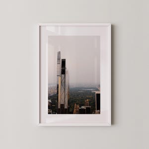 Impresión fotográfica de rascacielos de Nueva York / Arte moderno del horizonte de la ciudad de Nueva York / Arte mural moderno / Impresión de bellas artes / Impresiones fotográficas originales / P2P
