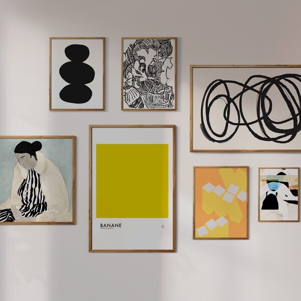 Printable Modern Art - Etsy
