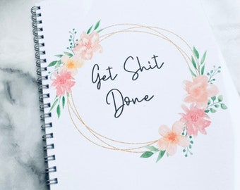 To Do List Notebook Etsy