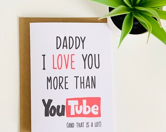 Love You More Card Etsy
