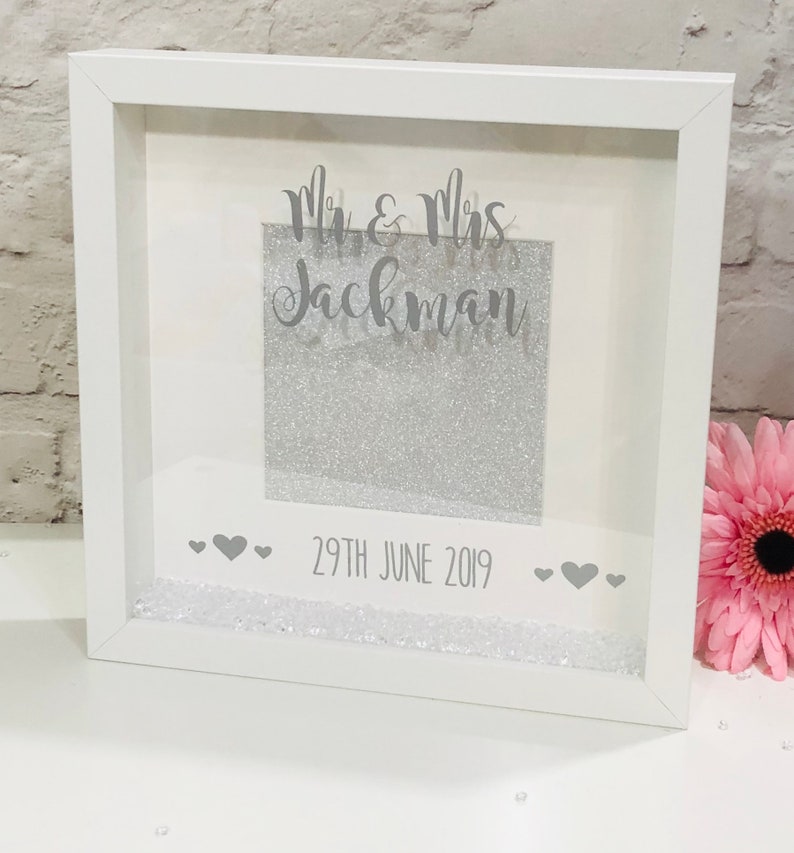 Personalised Wedding Photo Frame Wedding Gift Etsy UK