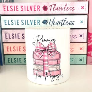 Money Box, Saving Challenge, Pennies for Pages, Bookish, Booktok