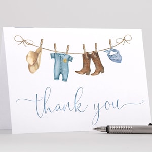 64 Adesivi Ringraziamento Cowboy Per Baby Shower E Feste Western: Decorazioni Tema Rodeo Per Ragazzi