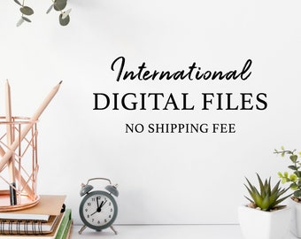 Commande numérique d'invitations internationales