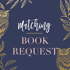 Matching Book Request Insert Cards, Books for Baby, Baby Shower Party Coordinates, Digital or Printed