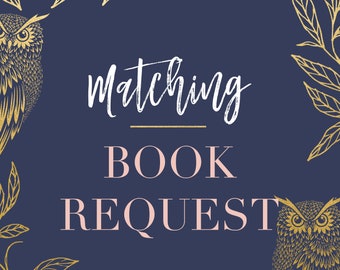 Matching Book Request Insert Cards, Books for Baby, Baby Shower Party Coordinates, Digital or Printed