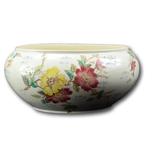 KG Luneville Art Nouveau French Large Luneville Majolica Jardiniere Planter