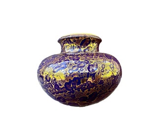 1930's Vintage Vase Sèvres Earthenware Jean Mazeaud Jean Faverot