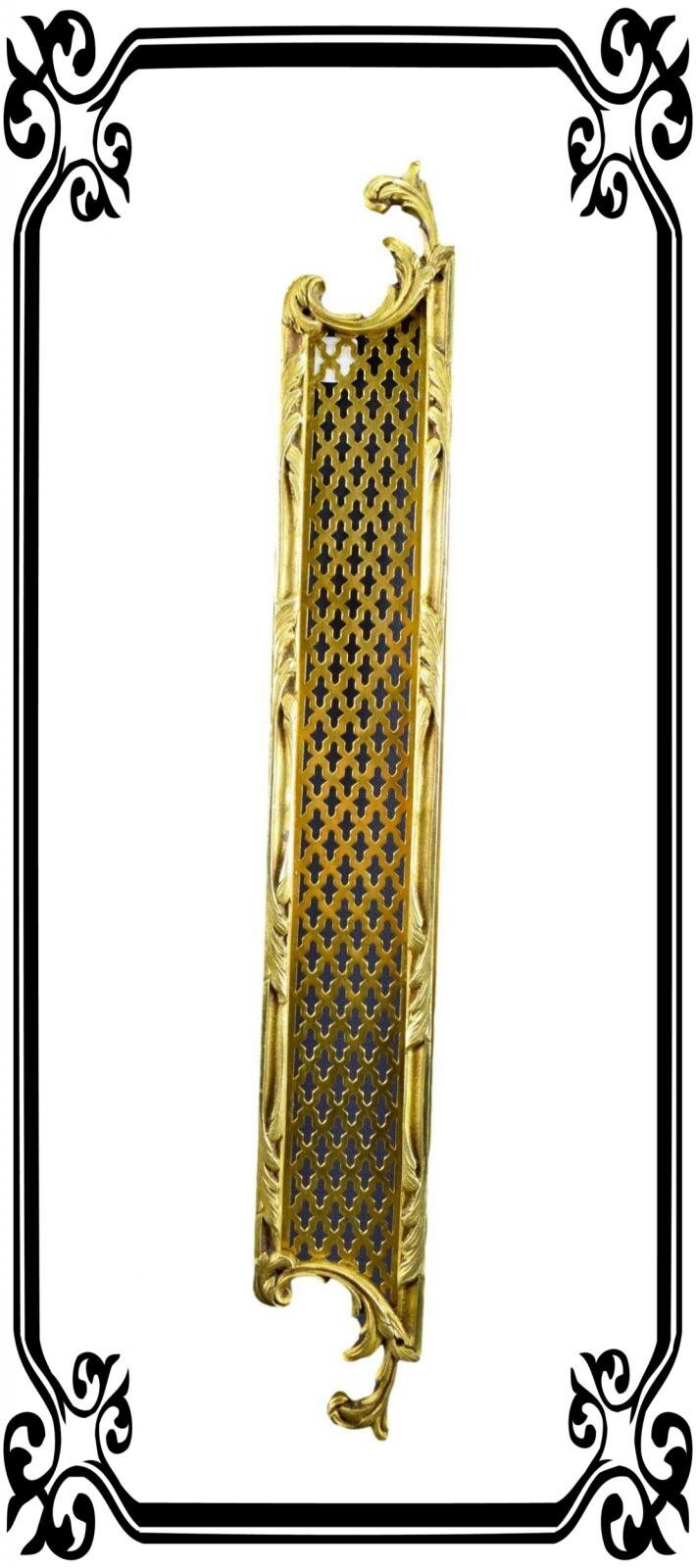 Vintage Français Bronze Door Back Plates Trou de Serrure 4