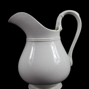 SARREGUEMINES French Antique Pitcher  Majolica