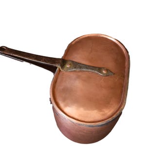 French Chef 19th.C Dovetailed Copper Daubiere Braising Box