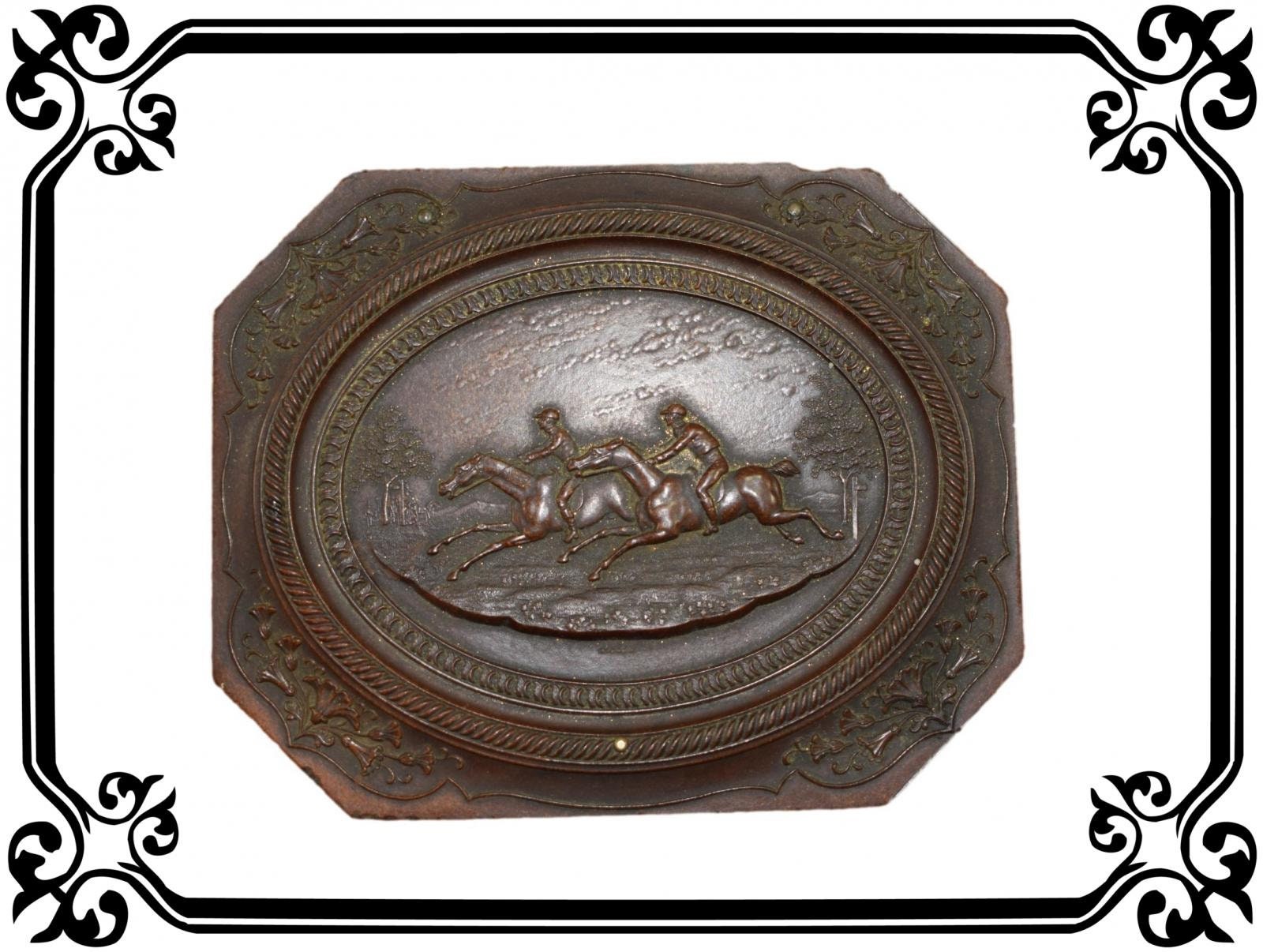 Vintage Français Napoleon 3 Gutta Percha Box 19Ème