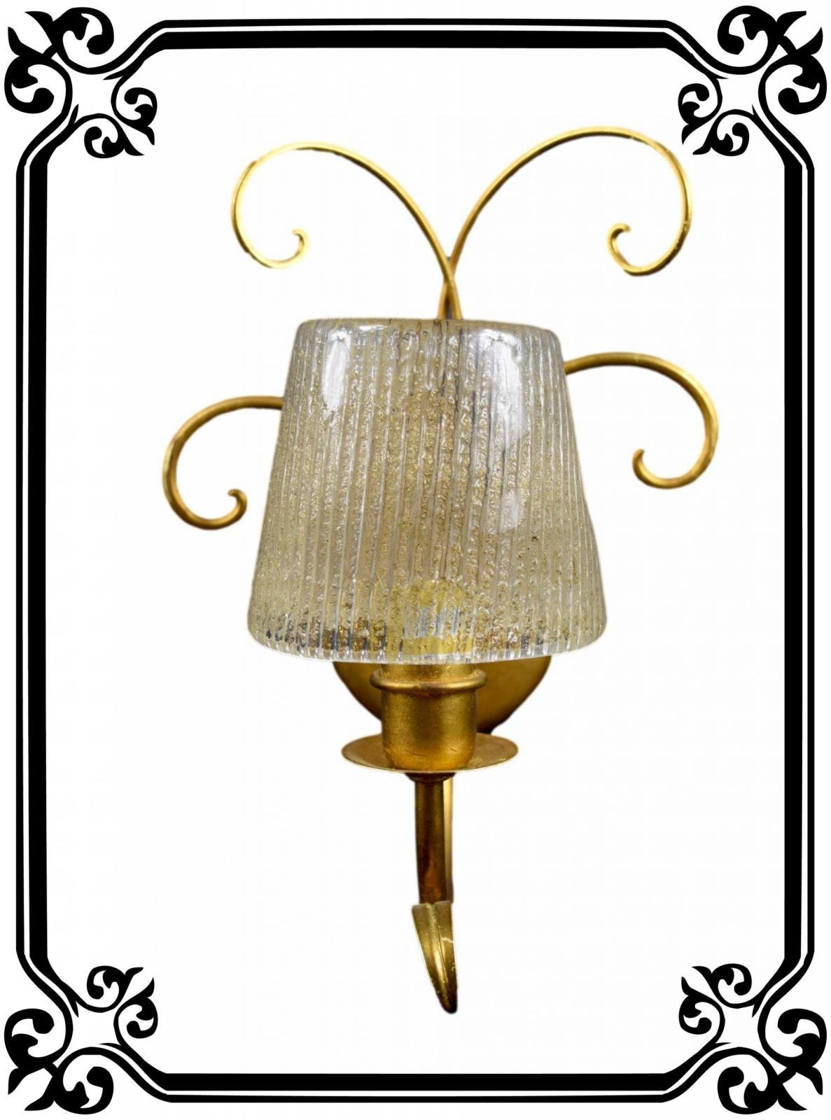 Lampe d'applique Murale Vintage Italienne | Style Murano