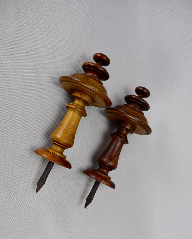 Repurpose Supplies DIY Bed Newel Post Architectural Pair Curtain Rod