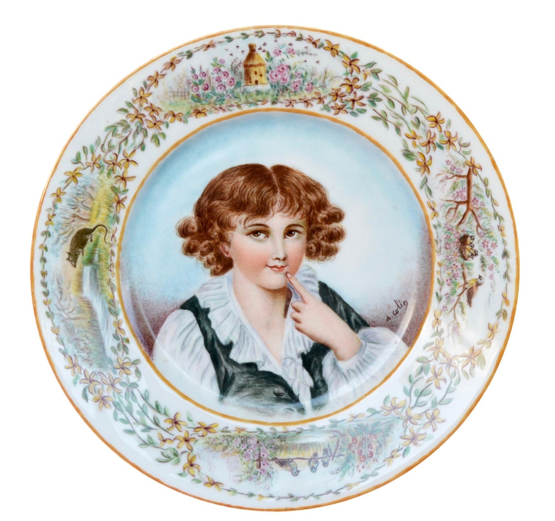 * antique plate ୨୧ * タペストリー アンティークプレート il_1080xN.1097447443_a875.jpg