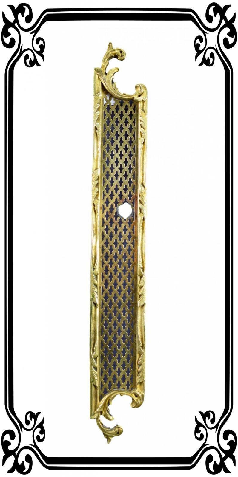 Vintage Français Bronze Door Back Plates Trou de Serrure 2