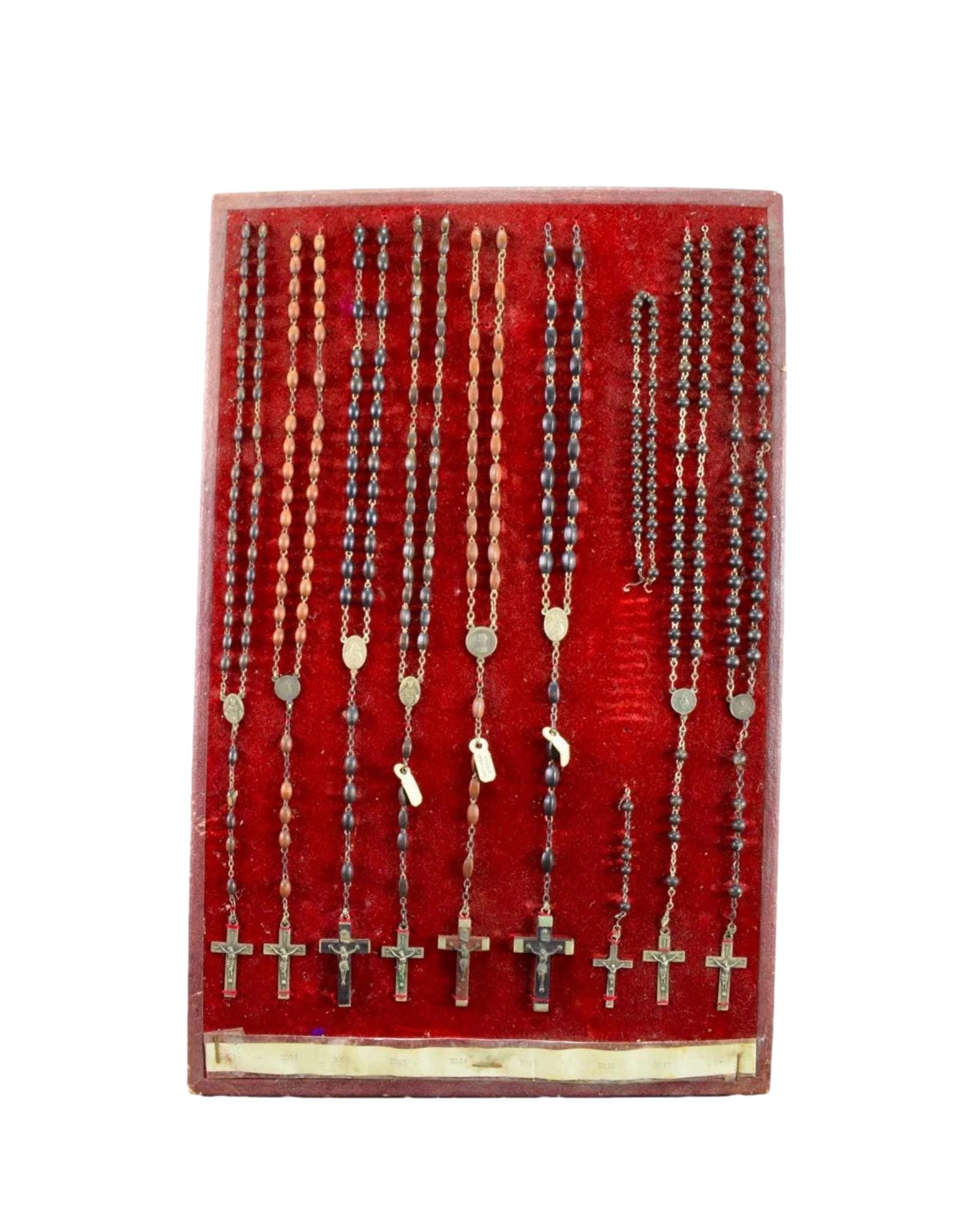 Porte-chapelet Catholique En Résine - Présentoir élégant Pour Bureau, Table De Chevet Ou Décoration