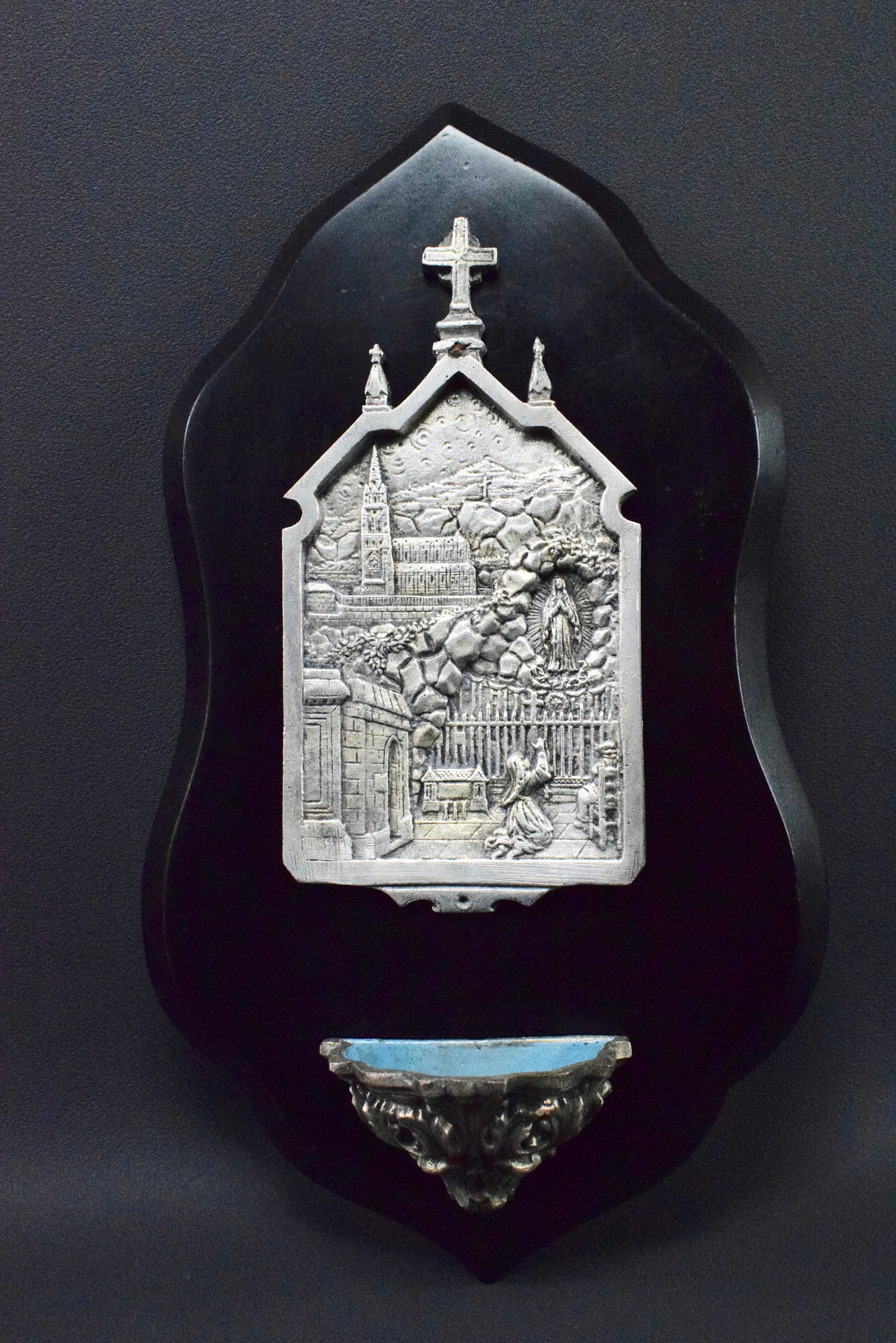 Français Mur d'eau Bénite Font Lourdes 19Ème. C